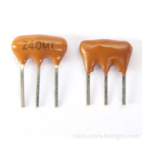 Ceramic Filter with Frequency Ranging from 450, 455kHz, 4.5 and 10.7MHz, with Dip and SMD Casing